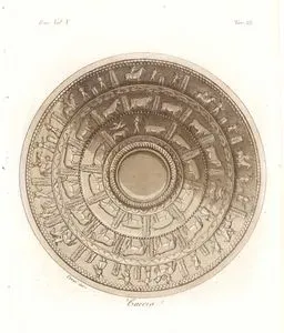 Caccia, Eur. Vol V. Tav.33. (Hunting Scenes Of Etruscans On A Patera Or Bowl)