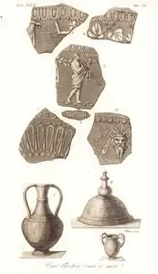 Vasi Dretini Rossi E Neri, Eur. Vol V. Tav.39. (Etruscan Vases And Pottery)
