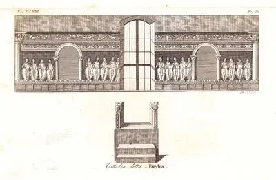 Cattedra Della-Exedra, Eur. Vol VIII. Tav.30.