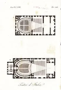 Teatri D'italia, Eur. Vol VIII. Tav.123.