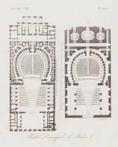 Teatri D'italia, Eur. Vol VIII. Tav.123*.