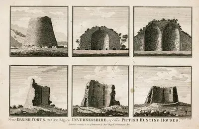 Four Danish Forts At Glen Elg in Invernessshire&Two Pictish Hunting Houses