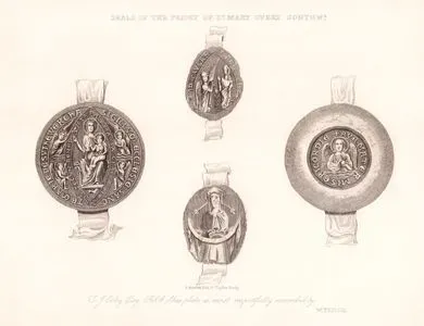 Seals Of The Priory Of St.Mary Overy Southwark