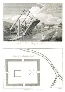 Accommodation Bridge For A Canal-Plan Of Melandra Castle