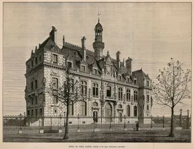 Hotel De Ville, Pantin, Paris-M.Leon Guelorget, Architect