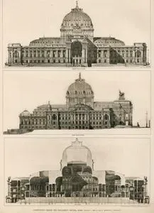 Competition Design For Parliament Houses, Rome-Signori L. Broggi And G. Sommarugai Architects