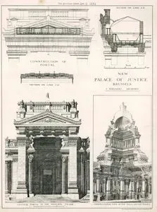 New Palace Of Justice Brussels-J.Poelaert, Architect