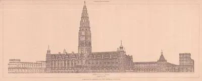 Competitive Designs For The Imperial Institute Design By T.G.Jackson