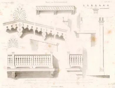 Details Vom Wirtschaftsgebäude-Architecton Skizzenbuch