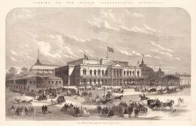 East Front Of The Palace And Winter Garden