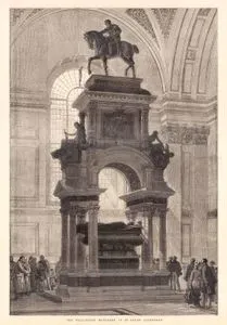 The Wellington Monument in St.Paul's Cathedral