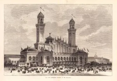 The Paris Exhibition Building At The Trocadero