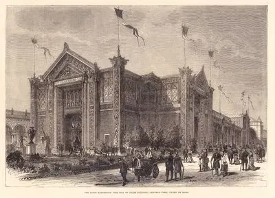 The Paris Exhibition, The City Of Paris Building, Central Park, Champ De Mars
