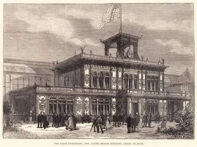 The Paris Exhibition, The United States Building, Champ De Mars