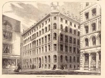 London Street Architecture-Cannon Street West