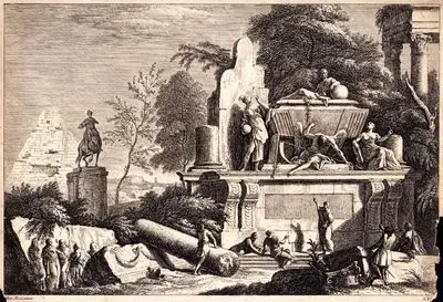 Antique Ruins Plate XXIV