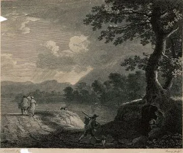 From An Original Picture Of Swanevelde's (Stormy Landscape)
