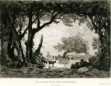 Im Forste Von Fontainebleau