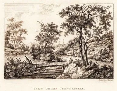 View on the Usk-Hassell