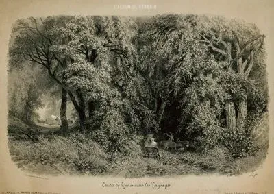 Etudes De Figures Dans Les Paysages-L'Album De Ferogio