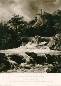 Cascade With The Watch Tower