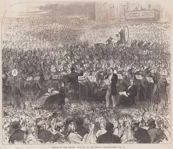 A Sketch At The Handel Festival in The Crystal Palace