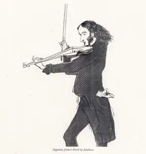 Paganini From A Sketch By Landseer