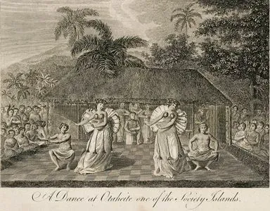 A Dance At Otaheite One Of The Society Island