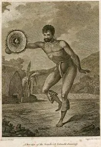 A Savage Of The Sandwich Islands Dancing