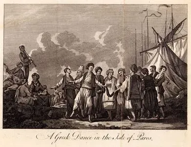 A Greek Dance in The Isle Of Paros