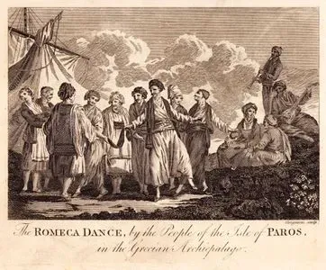 The Romeca Dance, By The People Of The Isle Of Paros, in The Grecian Archipelago