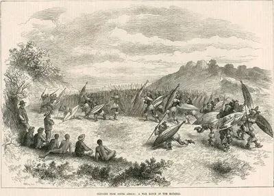 Sketches From South Africa, A War Dance Of The Matabili