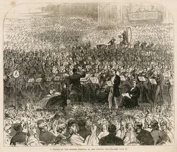 A Sketch At The Handel Festival in The Crystal Palace