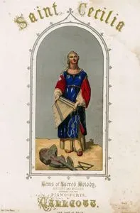 Saint Cecilia, Gems Of Sacred Melody, Ancient And Modern Arranged For The Piano Forte By Callcott