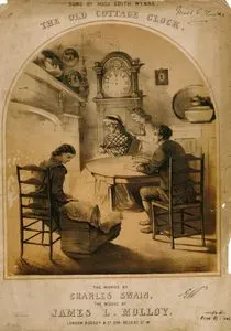 The Old Cottage Clock, Sung By Miss Edith Wynne, The Words By Charles Swain, The Music By James L. Molloy