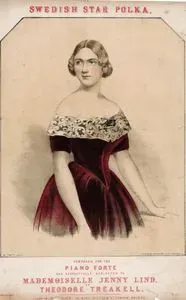 The Swedish Star, Polka Composed For The Piano Forte And Respectfully Dedicated To Mademoiselle Jenny Lind, By Theodore Treakell