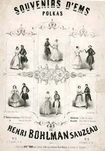 Souvenirs D'Ems, Polkas Par Henri Bohlman Sauzeau
