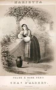 Marietta, Valse A Deux Tems Par Charles D'Albert