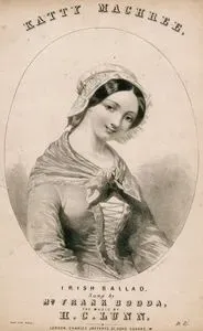 Katty Machree, Irish Ballad Sung By Mr. Frank Bodda, The Music By H.C.Lunn