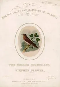 The Cuckoo, Quadrilles By Stephen Glover-Robert Cocks & Co's İllustrated Dances For The Piano Forte