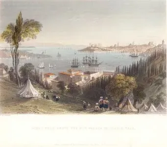 Scene From Above The New Palace Of Beshik-Tash