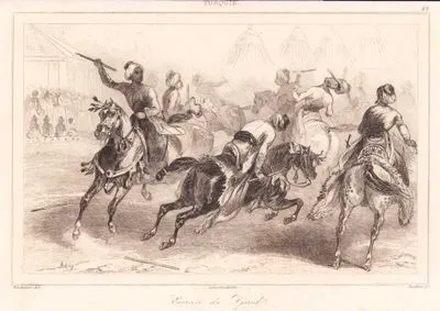 Exercice du Djerid (Jereedt Game)