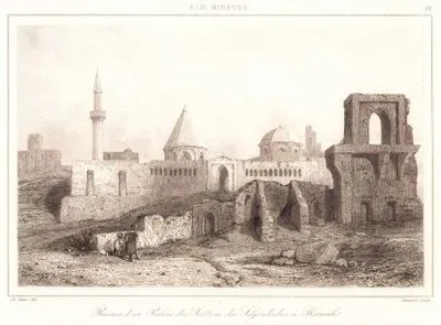 Ruines D'un Palais Des Sultans Des Seljoukides a Konieh (Ruins of the Seljuk Sultans' Palace in Konya)