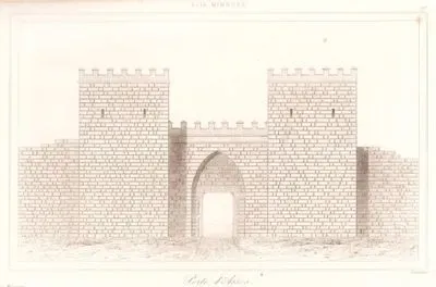 Porte d'Assos (Gate in the walls of Assos, Çanakkale)