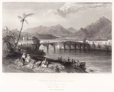 Bridge of Messis, Cilicia, Between Gorgola & Adana-Pont De Missis, Cilicie