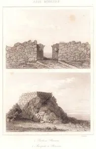 1. Porte a Pterium, 2. Acropole a Pterium (1.Lion Gate in the Walls of Hattusa (Boǧazkale, Çorum), Capital of the Hittites. 2.Yenicekale)