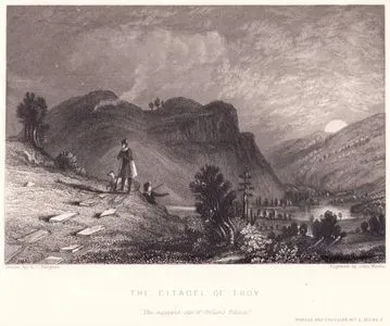 The Citadel of Troy,"The supposed site of Priam's palace", Troilus and Cressida, Act 5, Scene 3