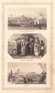 Constantinople, Slave Market Turkey, Rome, Italy