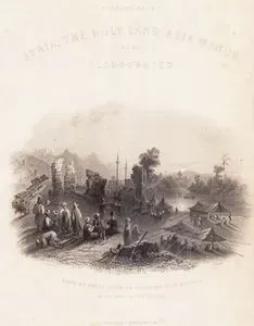 Hadgi Or Mecca Pilgrims Encamped Near Antioch, On The Banks Of The Orontes