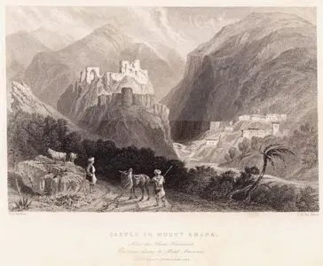 Castle In Mount Amana Near The Khan Karamont-Chateau Dans Le Mont Amana